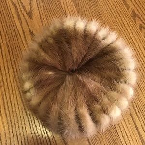 Vintage Genuine Mink Hat
